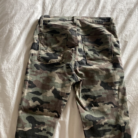 Hudson Barbara Super Skinny Ankle Jean, Camouflage, Women’s Size 28 - Picture 2 of 6